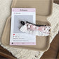Beau - Polka Dot Lace Bow Banana Hair Barrette Clip