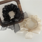 Gifty - Polyester Bow Detail Simple Hair Tie
