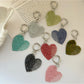 Keypus - Sparkling Heart Comb Keychain