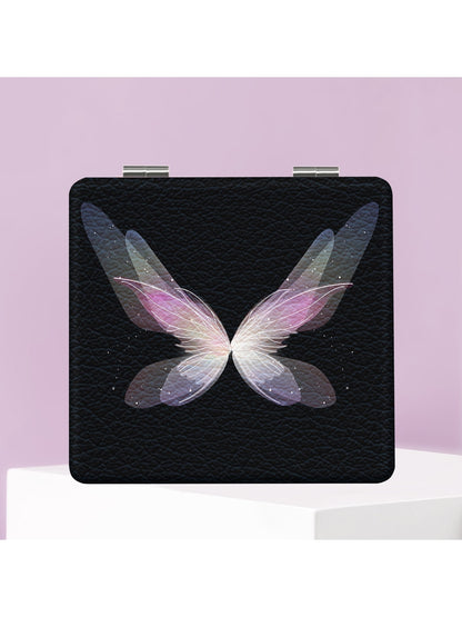 Mirroray - Butterfly Motif Portable Folding Makeup Mirror