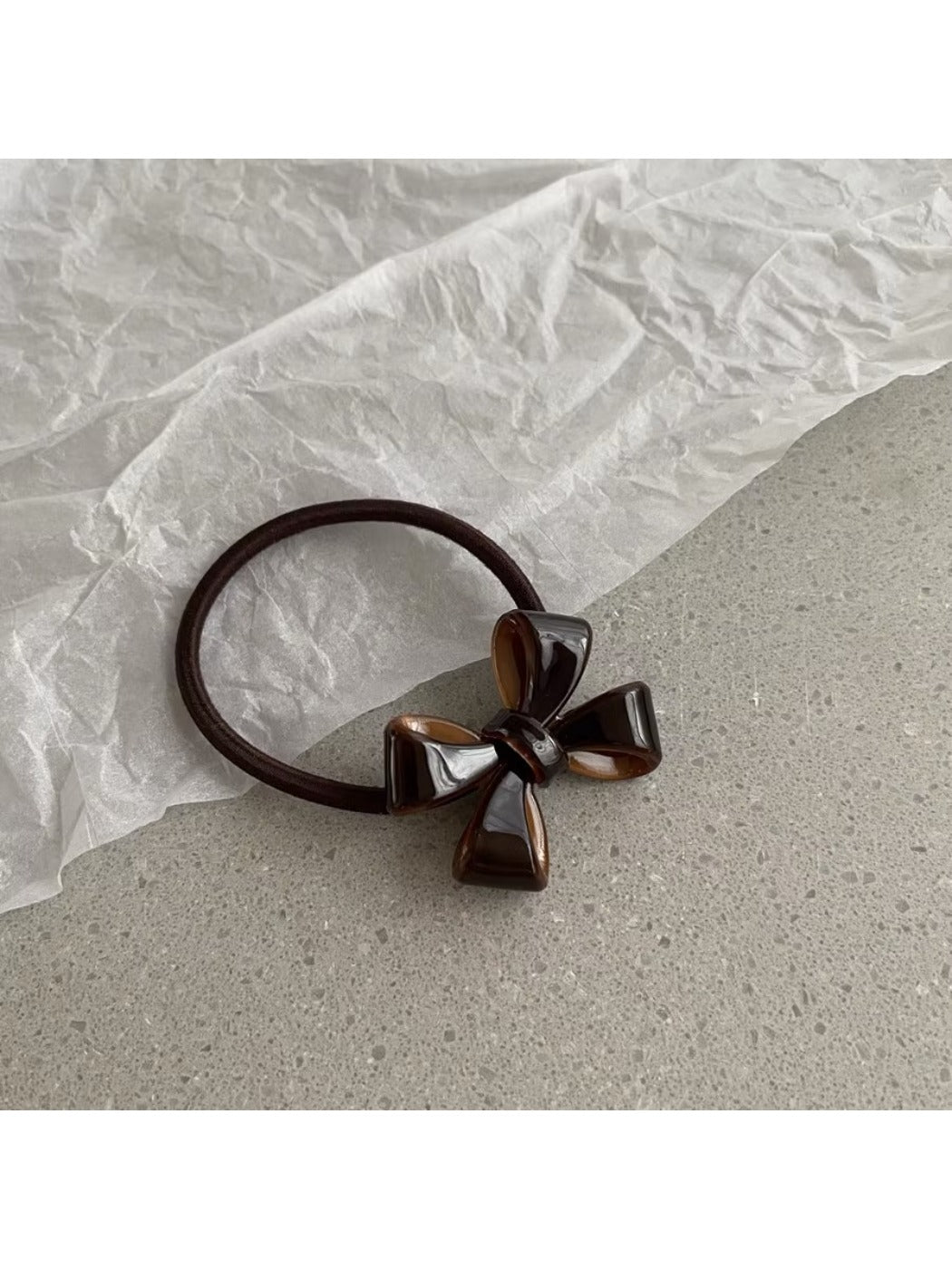 Gifty - Cute Acetate Bow Hair Tie