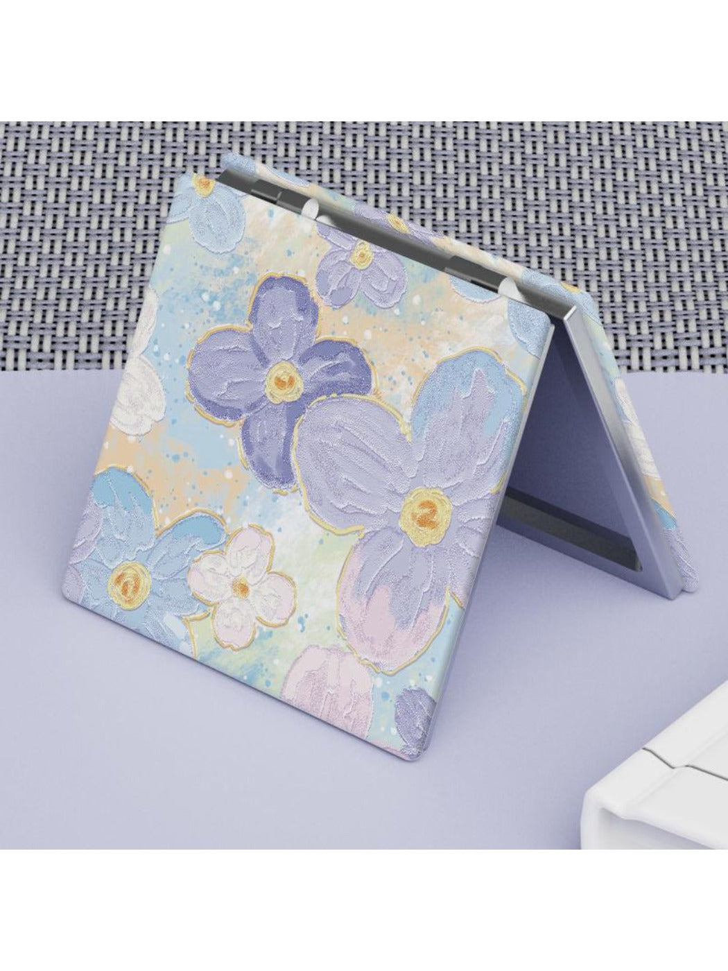 Mirroray - Painterly Floral Square Compact Mirror
