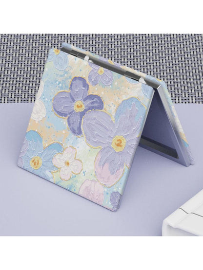 Mirroray - Painterly Floral Square Compact Mirror