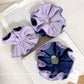 Gifty - Fantasy Purple Plaid Hair Ring