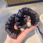 Gifty - Vintage Tartan Ruffled Scrunchie