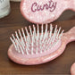 Camerow - Pink Cushion Hair Brush Small Portable