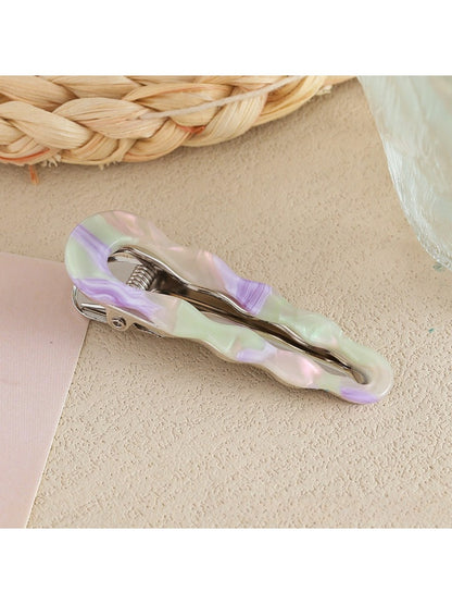 Beau - Spring Summer Wavy Shaped Hair Clip