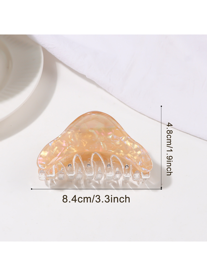 Beau - Iridescent Textured PVC Claw Hair Clip
