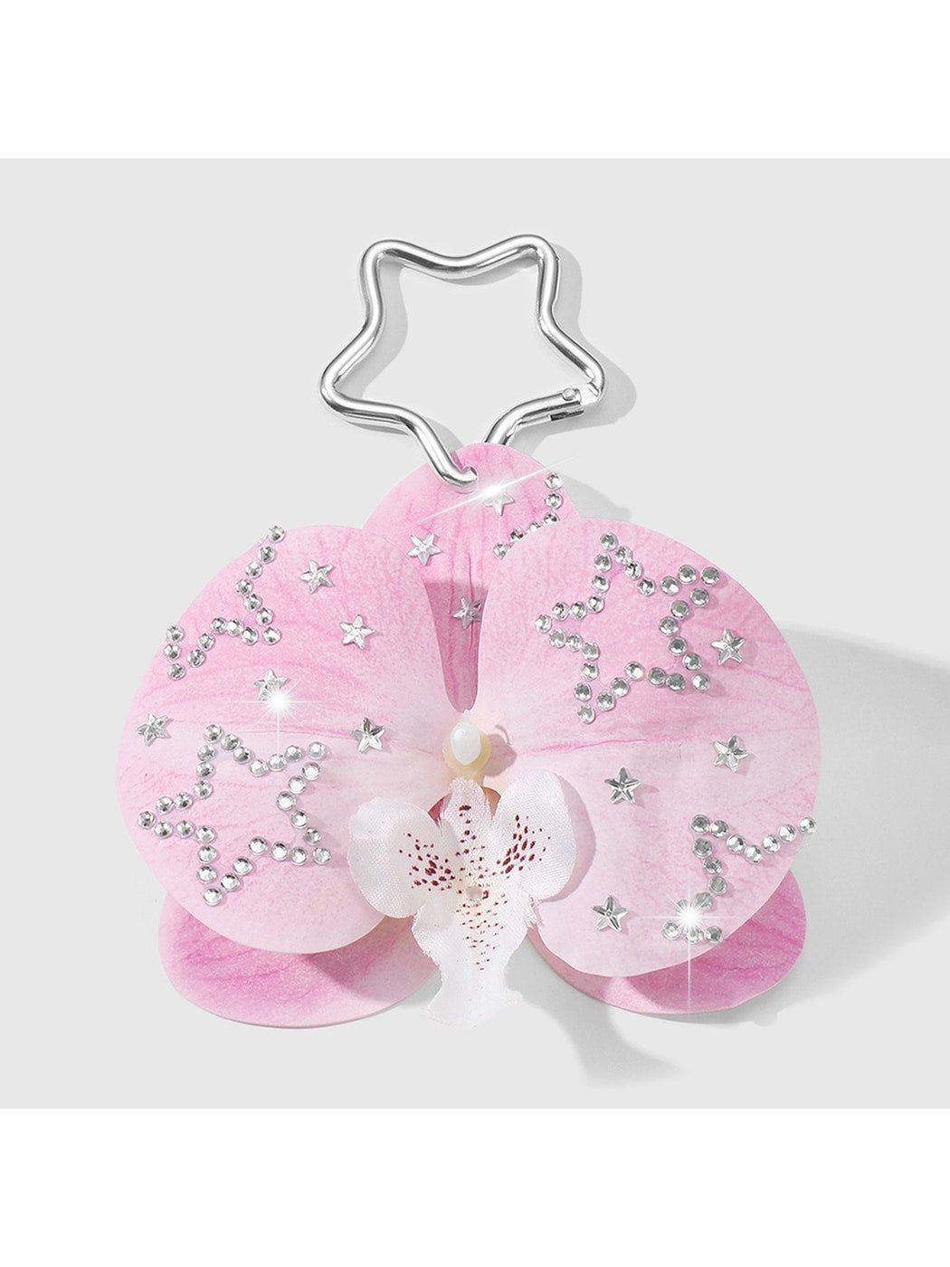 Keypus - Y2K Style Orchid Decorative Bag Charm Keychain
