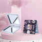 Mirroray - Cartoon Print Foldable Makeup Touch-Up Mirror