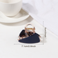 Beau - Asymmetrical Triangle Transparent Hair Clip