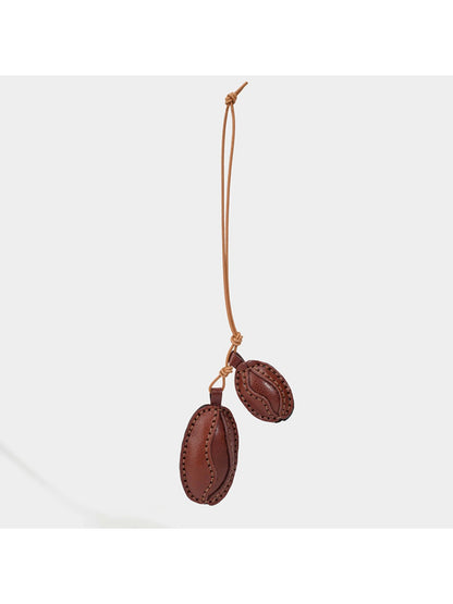 Keypus - Coffee Bean-Shaped Charm Keychain