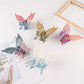 Beau - Gradient Butterfly Design Plastic Claw Clip