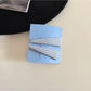 Beau - Classy Blue Plaid Hair Clip