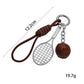 Keypus - Mini Tennis Racket Ball Detail Keychain