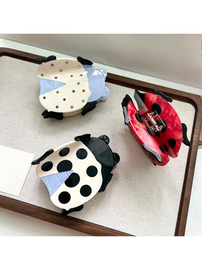 Beau - Seven-Spotted Ladybug Hair Clip