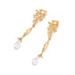 Earedge - Ocean-Inspired Fish Teardrop Drop Earrings