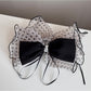 Gifty - Polka Dot Ruffle Edge Polyester Scrunchie