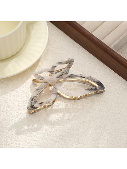 Beau - Vintage Butterfly Shaped Acetate Hair Clip