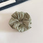 Gifty - Plaid Polyester Fabric Scrunchie
