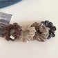 Gifty - Simple Checkered Fabric Scrunchie