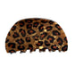 Beau - Leopard Print PVC Alloy Everyday Claw Clip