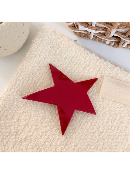 Beau - Minimalist Premium Red Hair Clip