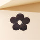 Beau - Chic Glossy Flower Shape Plastic Claw Clip