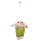Feltery - Cute 3D Bunny Plush Keychain Bag Charm