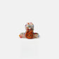 Beau - Cartoon Cat Yarn Wrapped Plastic Claw Clip