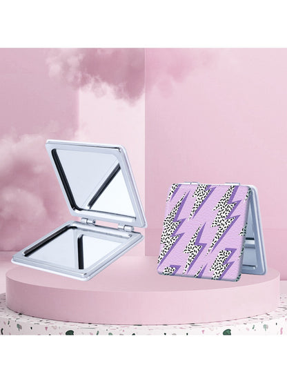 Mirroray - Cool Leopard Print Folding Makeup Mirror