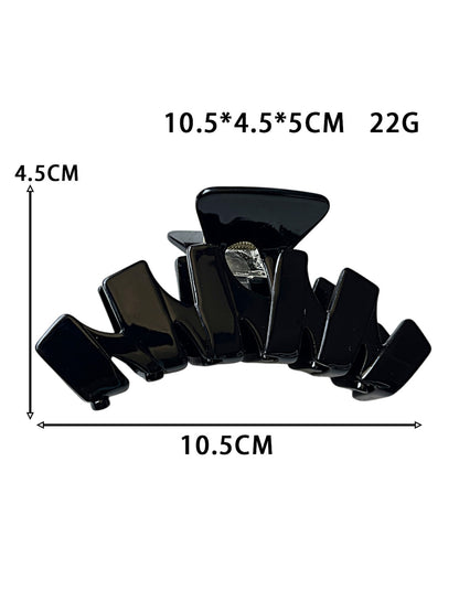 Beau - Modern Minimalist Ring Detail Hair Claw Clip