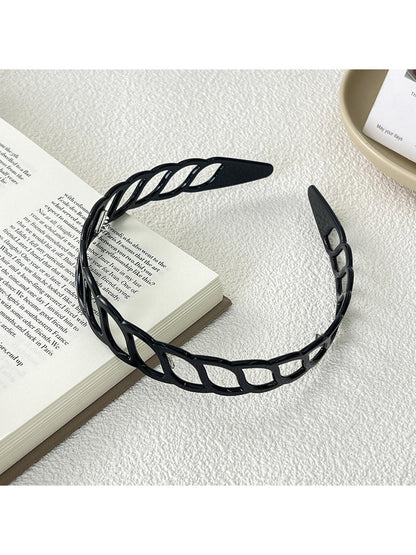 Gifty - Minimal Hollow Lattice Acetate Fiber Headband