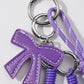 Keypus - Y2K Style Solid Bow Cord Keychain