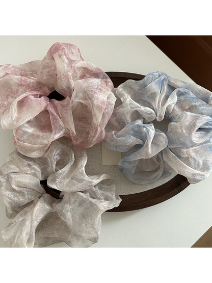 Gifty - Elegant Large Mesh Style Hair Scrunchie