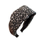 Gifty - Floral Print Fabric Wide Women's Headband
