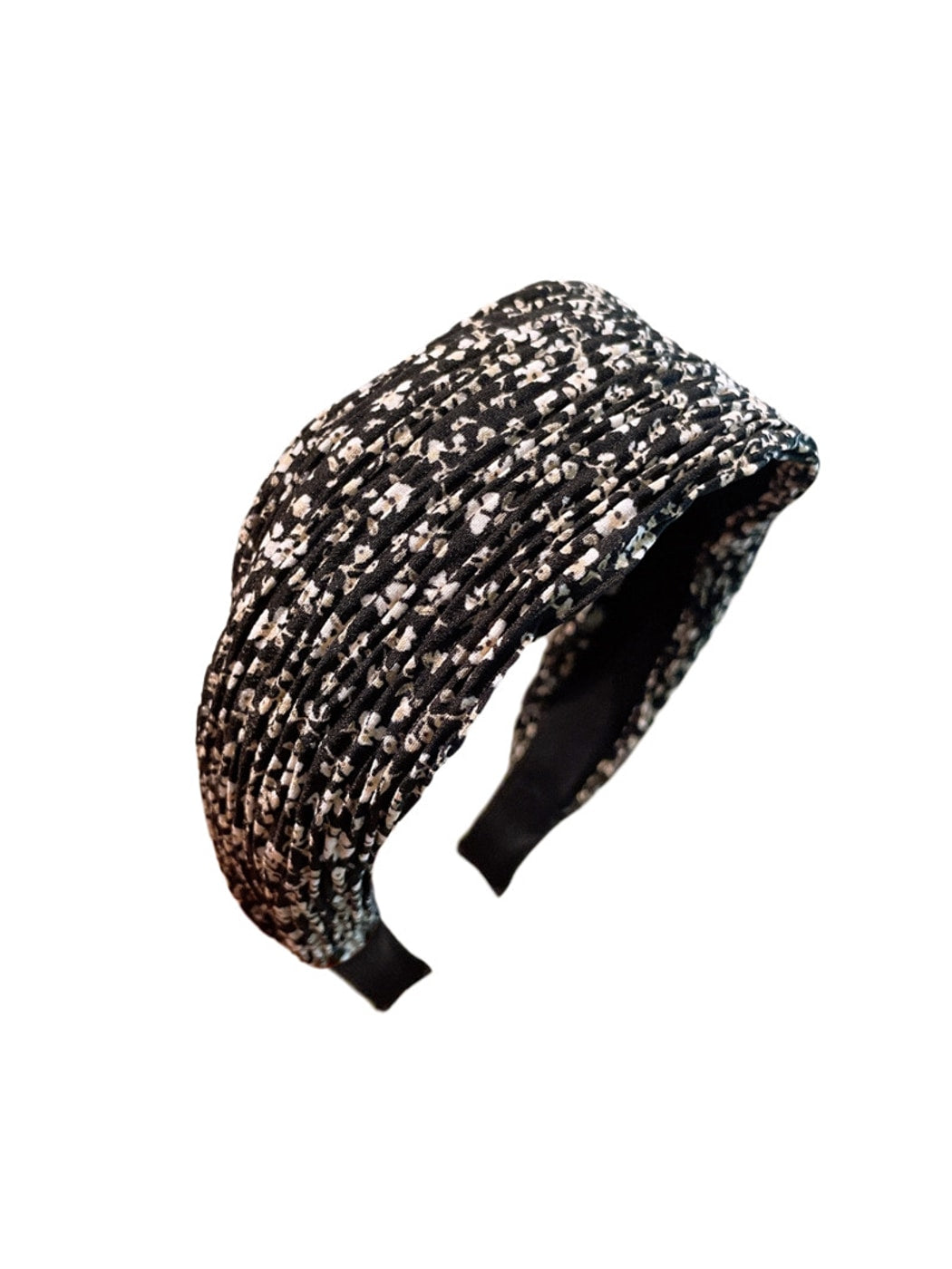 Gifty - Floral Print Fabric Wide Women's Headband