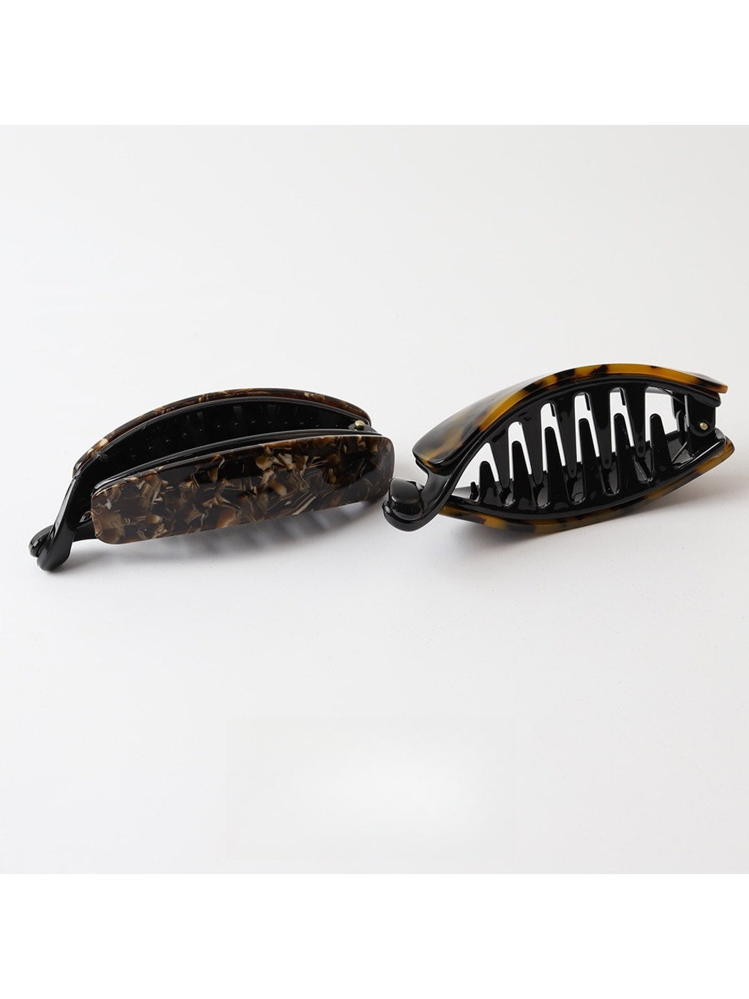 Beau - Curved Acetate Fiber Ponytail Banana Clip
