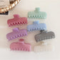 Beau - Glossy Square PC Alloy Hair Claw Clip