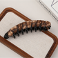 Beau - Minimal Striped Plaid Banana Clip