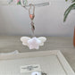 Keypus - Angel Wing Flocked Five-Point Star Keychain