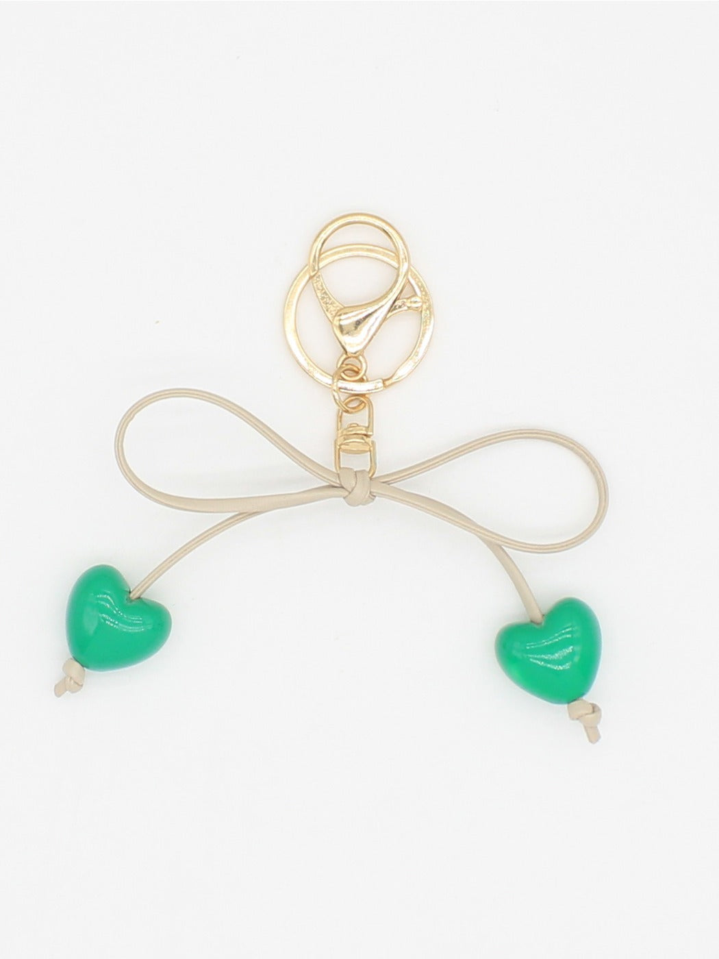 Keypus - Cute Heart Bow Keychain