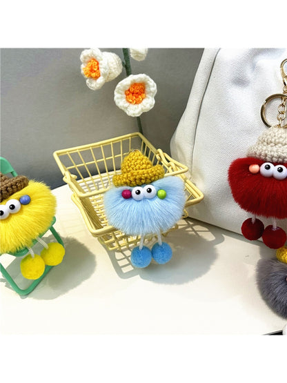 Keypus - Cute Quirky Soot Sprite Keychain