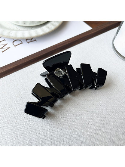 Beau - Modern Minimalist Ring Detail Hair Claw Clip