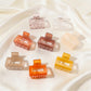 Beau - Minimalist Square Openwork Hair Claw Clip