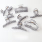 Beau - Transparent PC Geometric Style Claw Clip