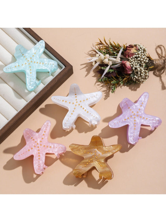 Beau - Starfish Shaped Sweet Hair Claw Clip