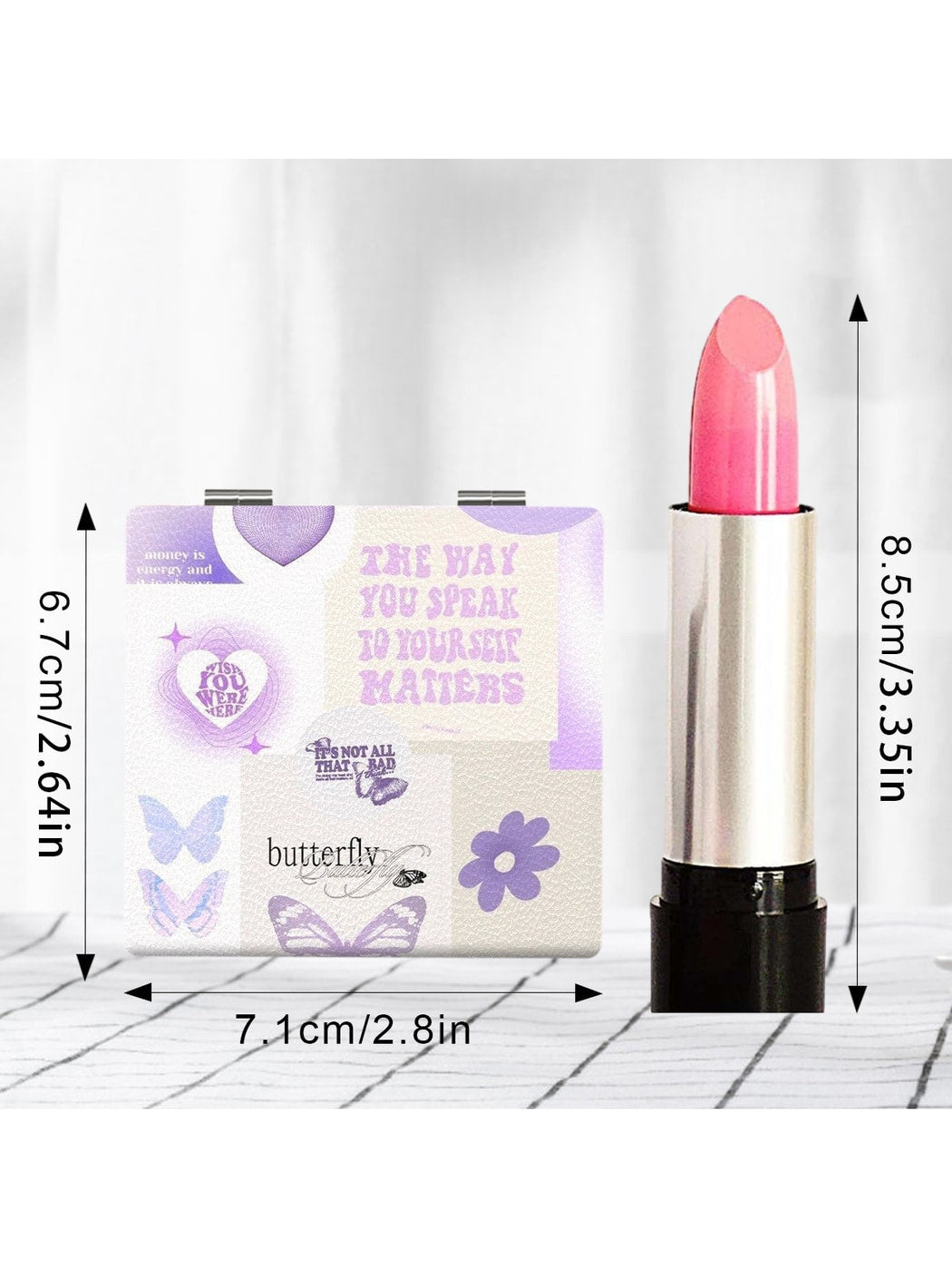 Mirroray - Fresh Style Foldable Pocket Makeup Mirror