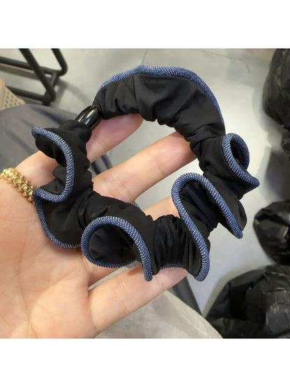 Gifty - Elegant Simple Color Edge Scrunchie