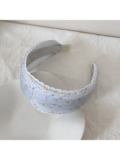 Gifty - Women's Floral Print Wide Fabric Headband